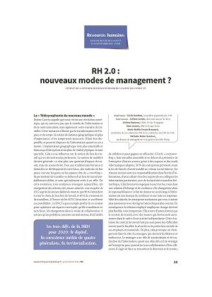 [accès libre] RH 2.0 : nouveaux modes de management ?
