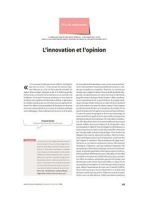 L’innovation et l’opinion
