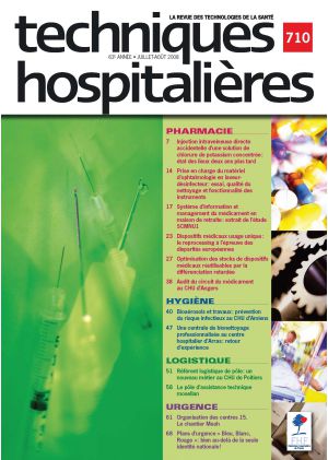 Revue Techniques hospitalières n°710