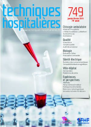 Revue Techniques hospitalières n° 749