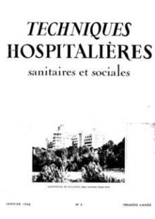 Revue Techniques hospitalières n°4