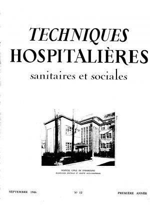 Revue Techniques hospitalières n°12