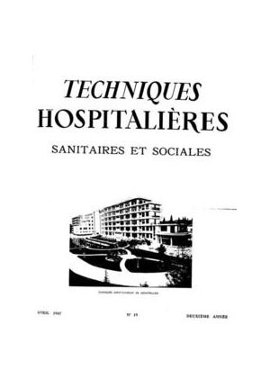 Revue Techniques hospitalières n°19