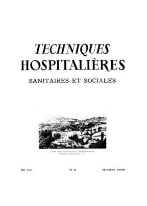 Revue Techniques hospitalières n°20