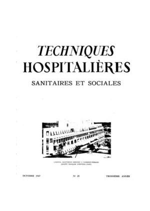 Revue Techniques hospitalières n°25