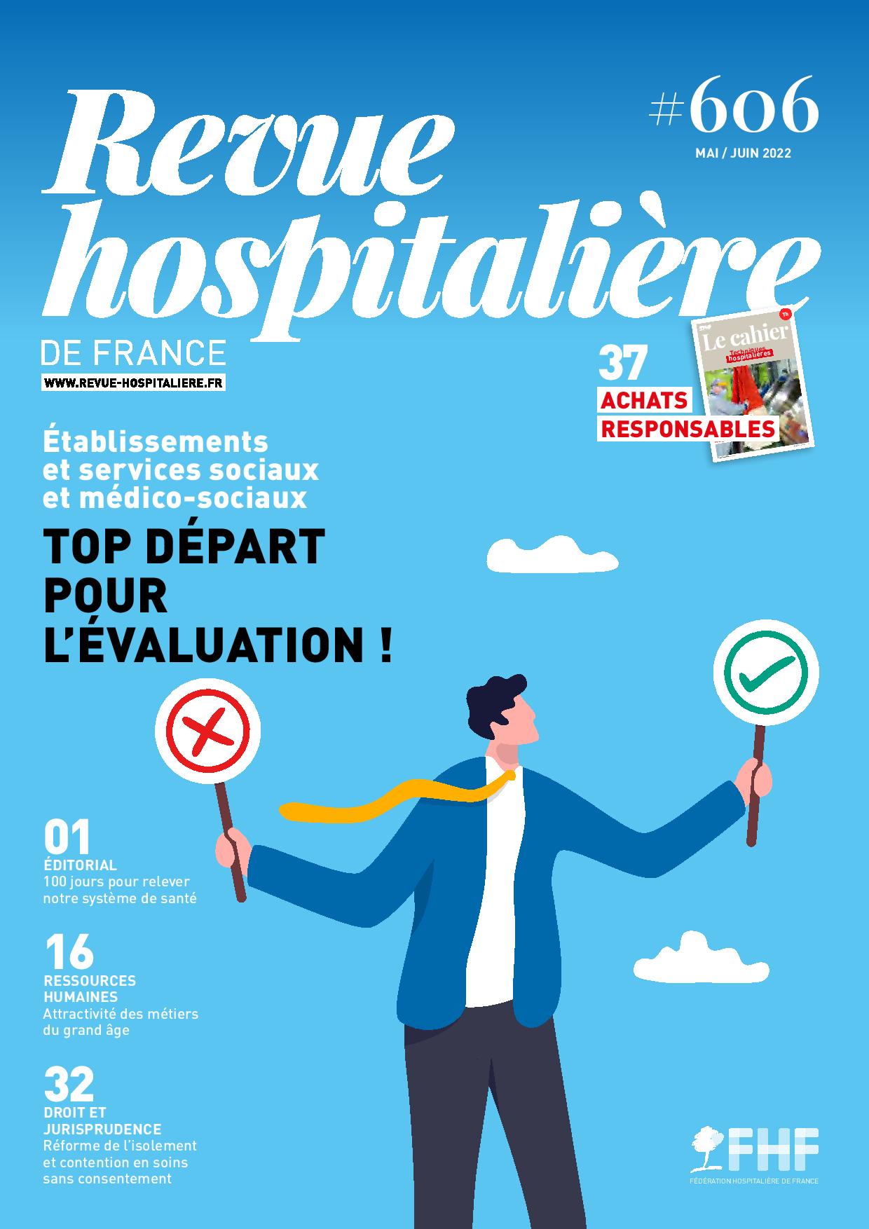 Couverture magazine Revue Hospitalière